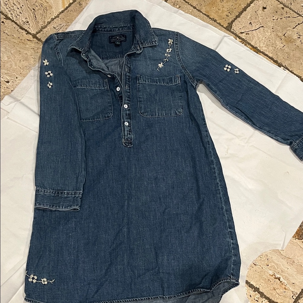 Lucky Brand Blue Denim Shirt